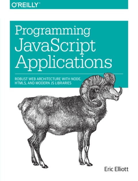 Cover image for book Programming JavaScript Applications