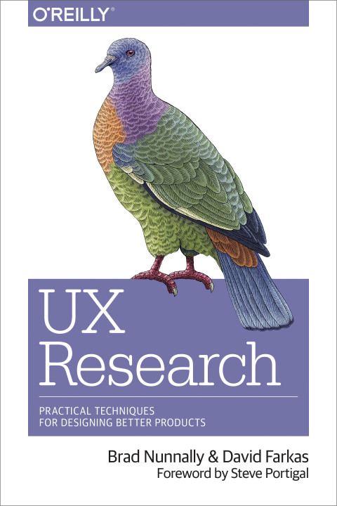 Cover image for book UX Research
