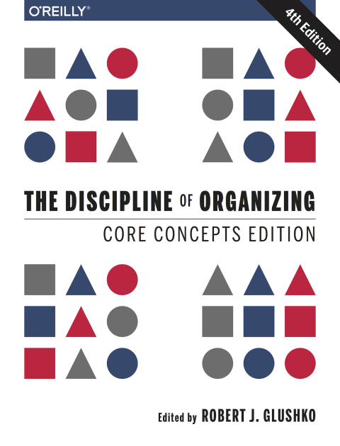 Cover image for book The Discipline of Organizing: Core Concepts Edition