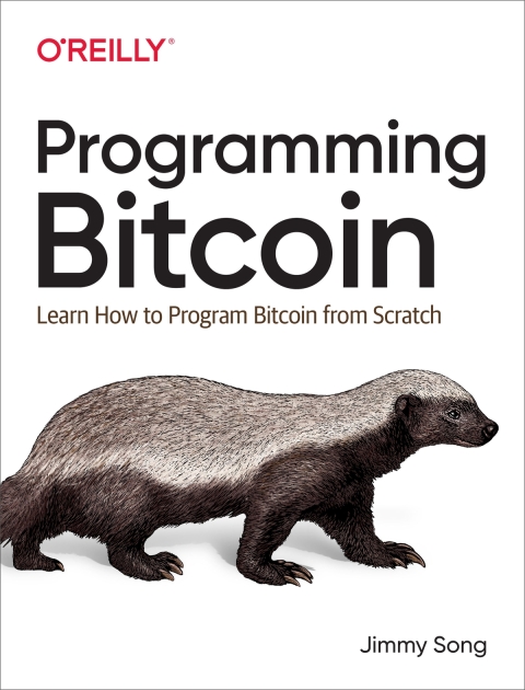 Cover image for book Programming Bitcoin
