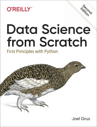 Cover image: Data Science from Scratch 2nd edition 9781492041139