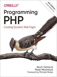 Cover image: Programming PHP 4th edition 9781492054139