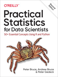 Cover image: Practical Statistics for Data Scientists 2nd edition 9781492072942