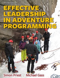 Titelbild: Effective Leadership in Adventure Programming 3rd edition 9781492547860