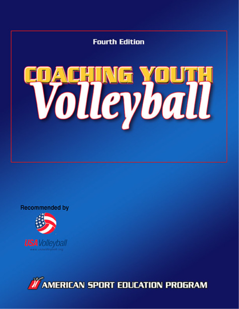 Cover image for book Coaching Youth Volleyball