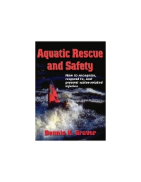 صورة الغلاف: Aquatic Rescue and Safety 9780736041225