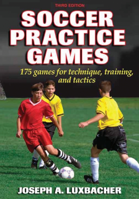 Cover image for book Soccer Practice Games-3rd Edition