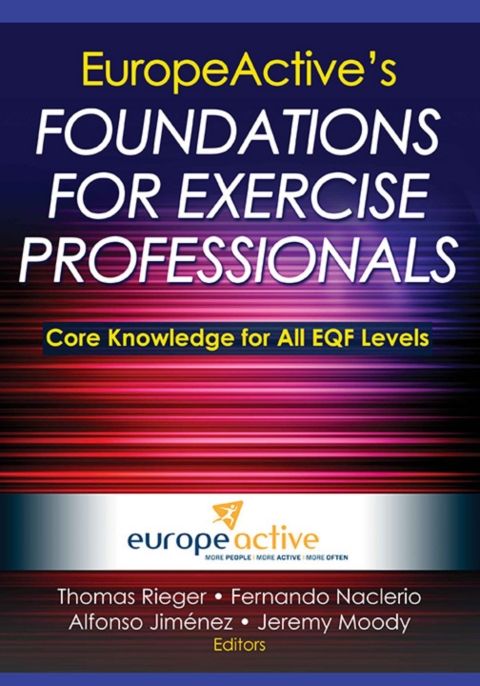 Cover image for book EuropeActive's Foundations for Exercise Professionals