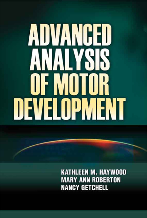 Cover image for book Advanced Analysis of Motor Development