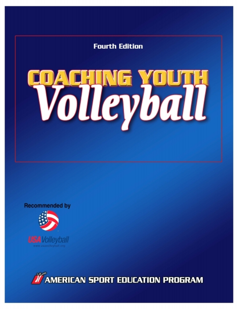 Cover image for book Coaching Youth Volleyball, 4E