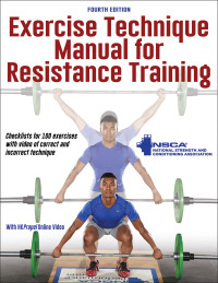 Titelbild: Exercise Technique Manual for Resistance Training 4th edition 9781492596998