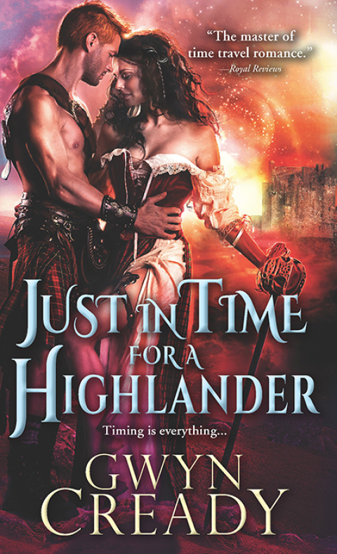 Cover image for book Just in Time for a Highlander