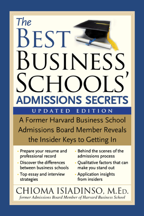 Cover image for book The Best Business Schools' Admissions Secrets