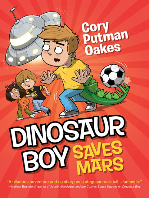 Cover image for book Dinosaur Boy Saves Mars