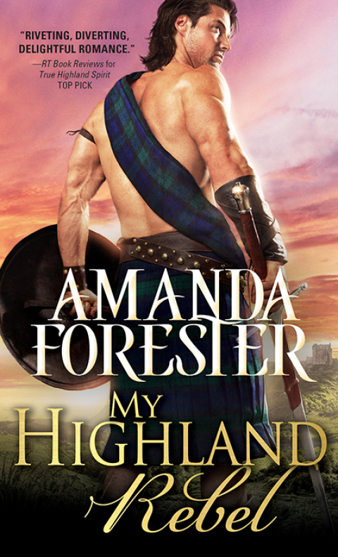 Cover image for book My Highland Rebel