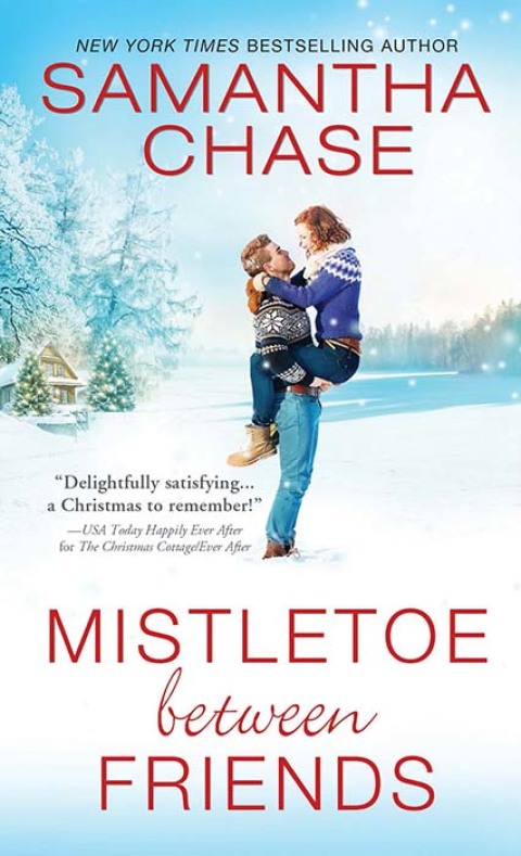 Cover image for book Mistletoe Between Friends
