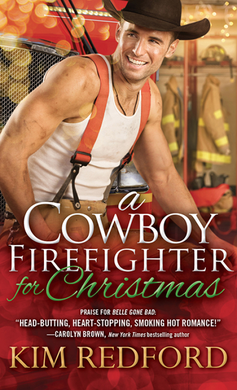 Cover image for book A Cowboy Firefighter for Christmas
