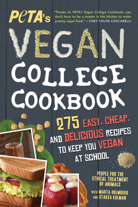 Cover image for book PETA'S Vegan College Cookbook