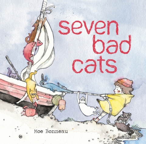 Cover image for book Seven Bad Cats