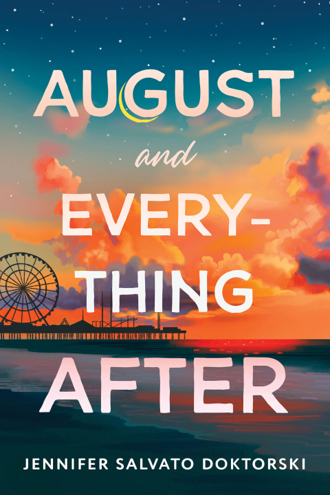 Cover image for book August and Everything After