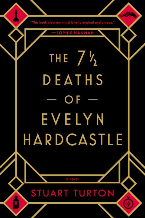 Cover image for book The 7 1/2 Deaths of Evelyn Hardcastle
