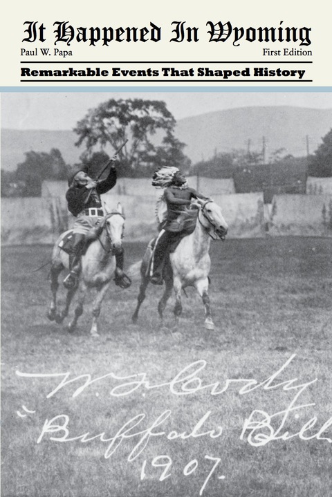 Cover image for book It Happened in Wyoming