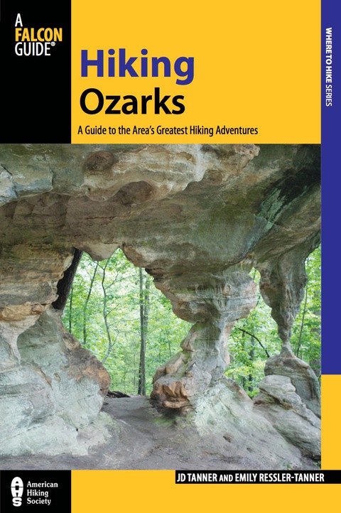 Cover image for book Hiking Ozarks
