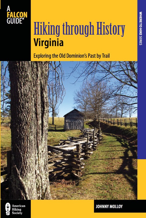 Cover image for book Hiking through History Virginia