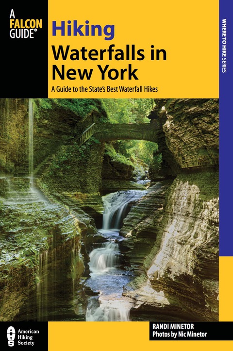 Cover image for book Hiking Waterfalls in New York
