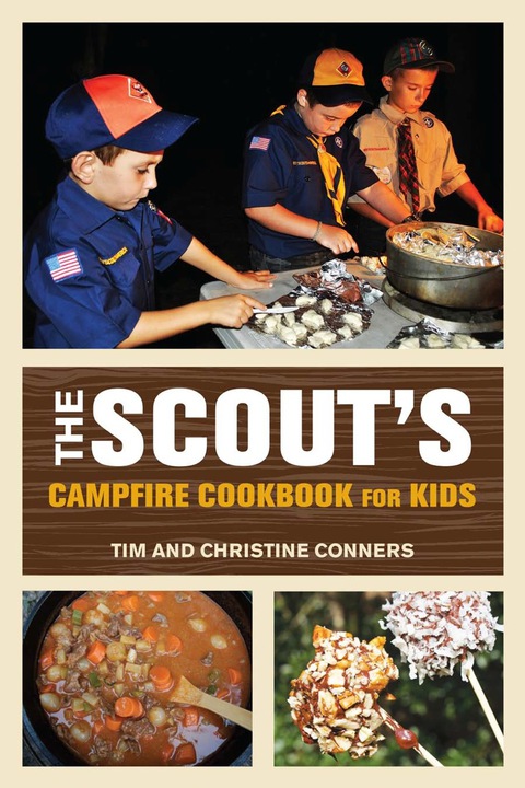 Cover image for book Scout's Campfire Cookbook for Kids