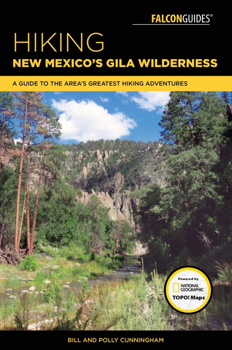 Cover image for book Hiking New Mexico's Gila Wilderness
