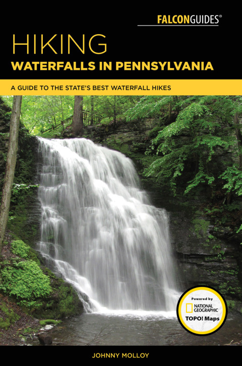 Cover image for book Hiking Waterfalls in Pennsylvania