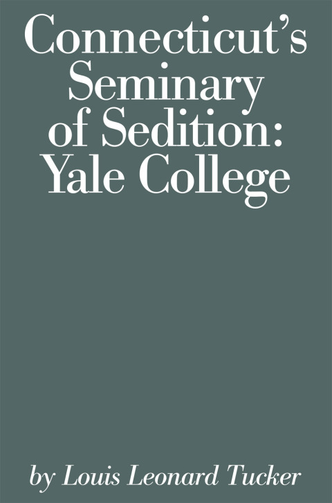Cover image for book Connecticut's Seminary of Sedition