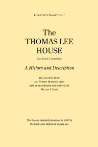 Cover image: The Thomas Lee House