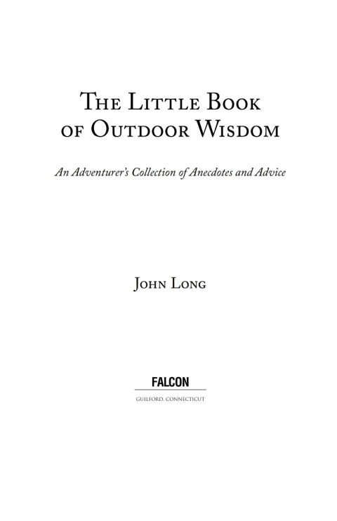 The Little Book of Outdoor Wisdom 