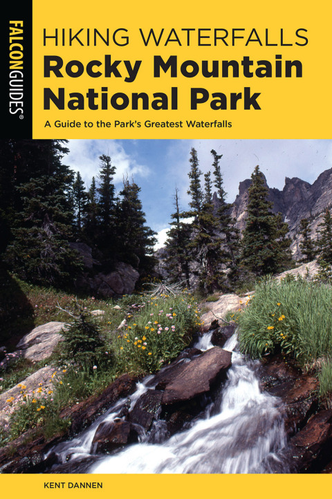 Cover image for book Hiking Waterfalls Rocky Mountain National Park