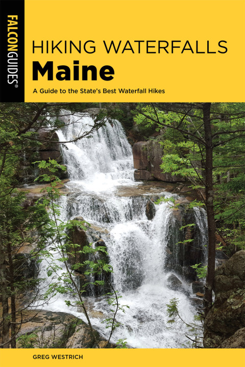 Cover image for book Hiking Waterfalls Maine