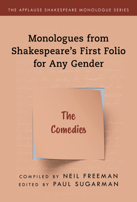 Cover image for book Monologues from Shakespeare’s First Folio for Any Gender