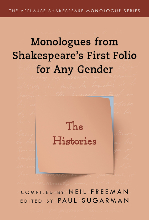 Cover image for book Monologues from Shakespeare’s First Folio for Any Gender