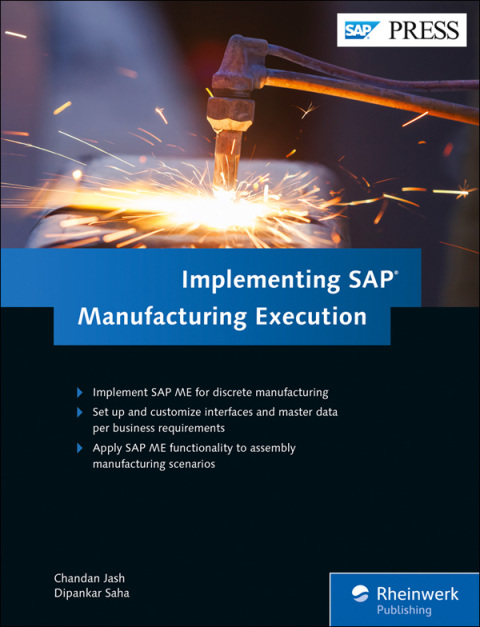 Cover image for book Implementing SAP Manufacturing Execution