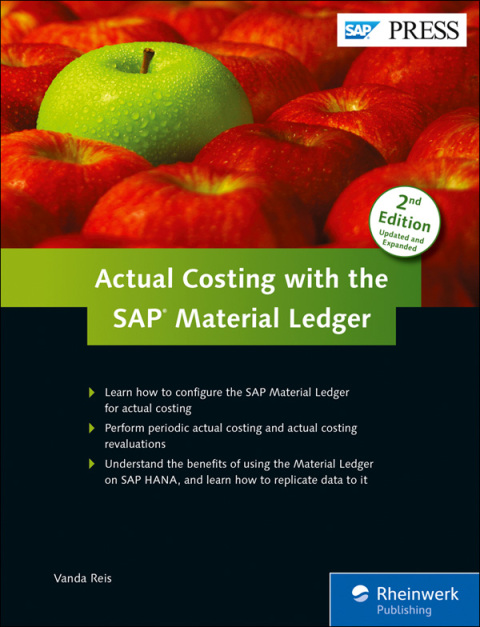 Cover image for book Actual Costing with the Material Ledger in SAP ERP