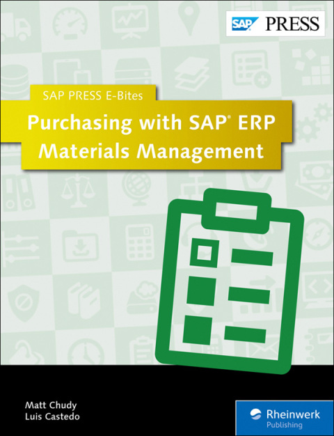 Cover image for book Purchasing with SAP ERP Materials Management