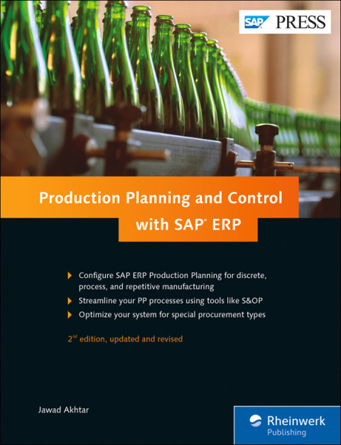 Cover image for book Production Planning and Control with SAP ERP