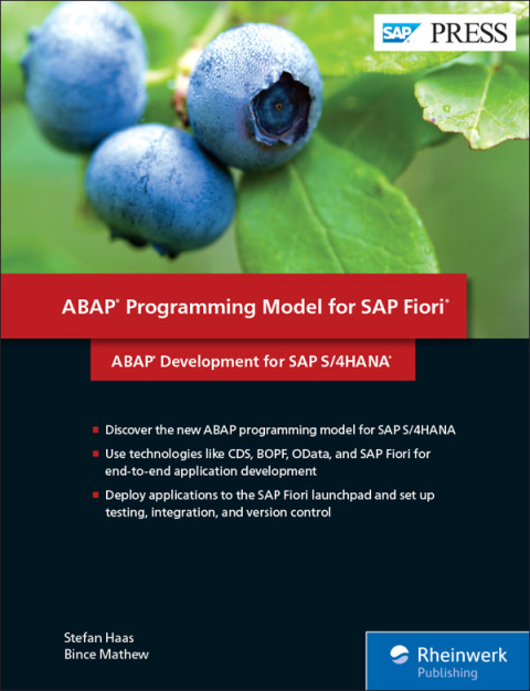 Cover image for book ABAP Programming Model for SAP Fiori