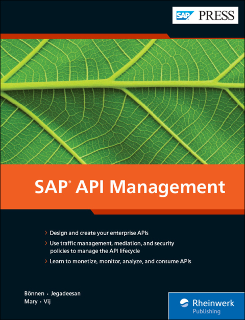 Cover image for book SAP API Management
