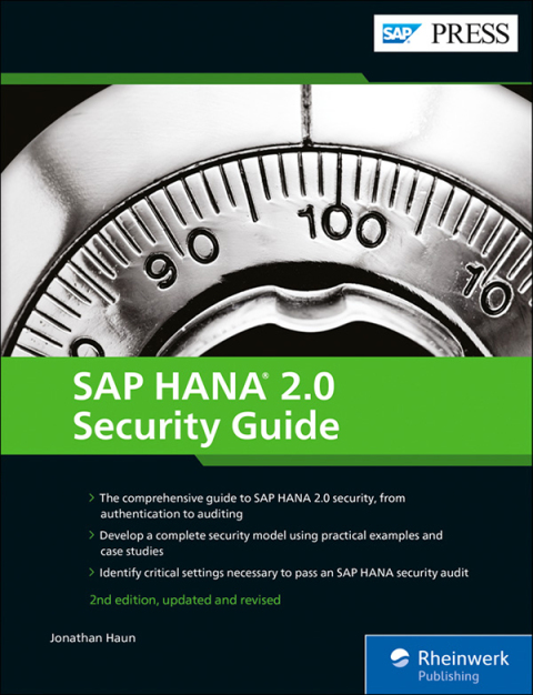 Cover image for book SAP HANA 2.0 Security Guide