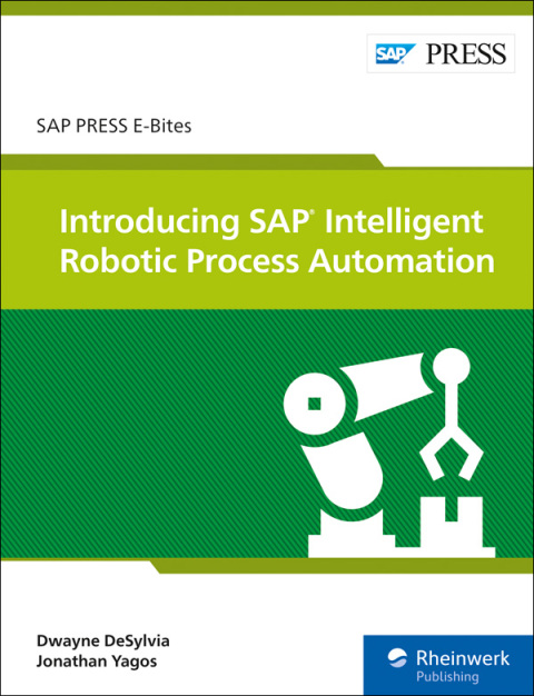 Cover image for book Introducing SAP Intelligent Robotic Process Automation