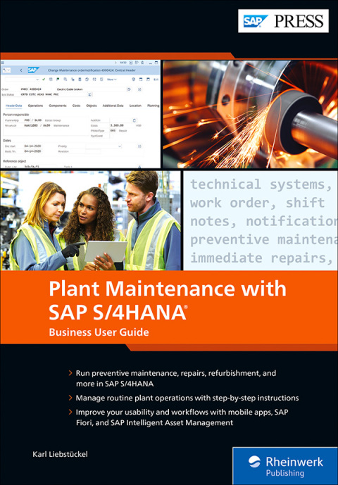 Cover image for book Plant Maintenance with SAP S/4HANA: Business User Guide