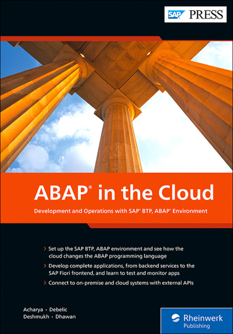 Cover image for book ABAP in the Cloud