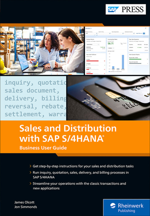 Cover image for book Sales and Distribution with SAP S/4HANA: Business User Guide